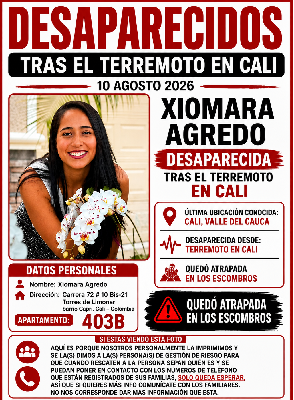 Apartamento 403B Torres de Limonar Barrio Capri, Cali - Colombia