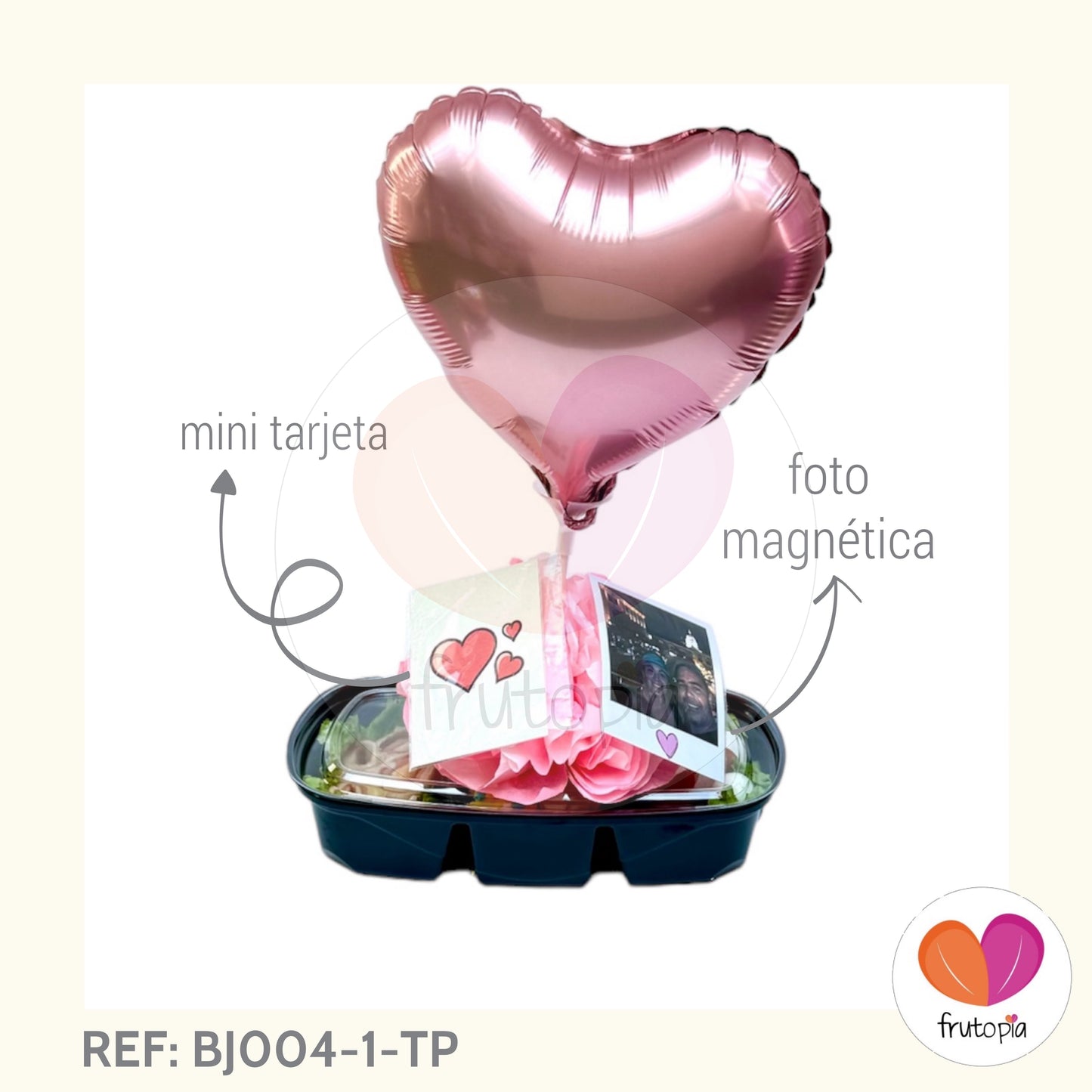Bandeja de fresas con chocolate, alfajores y minicupcakes REF: BJ004-1-TP
