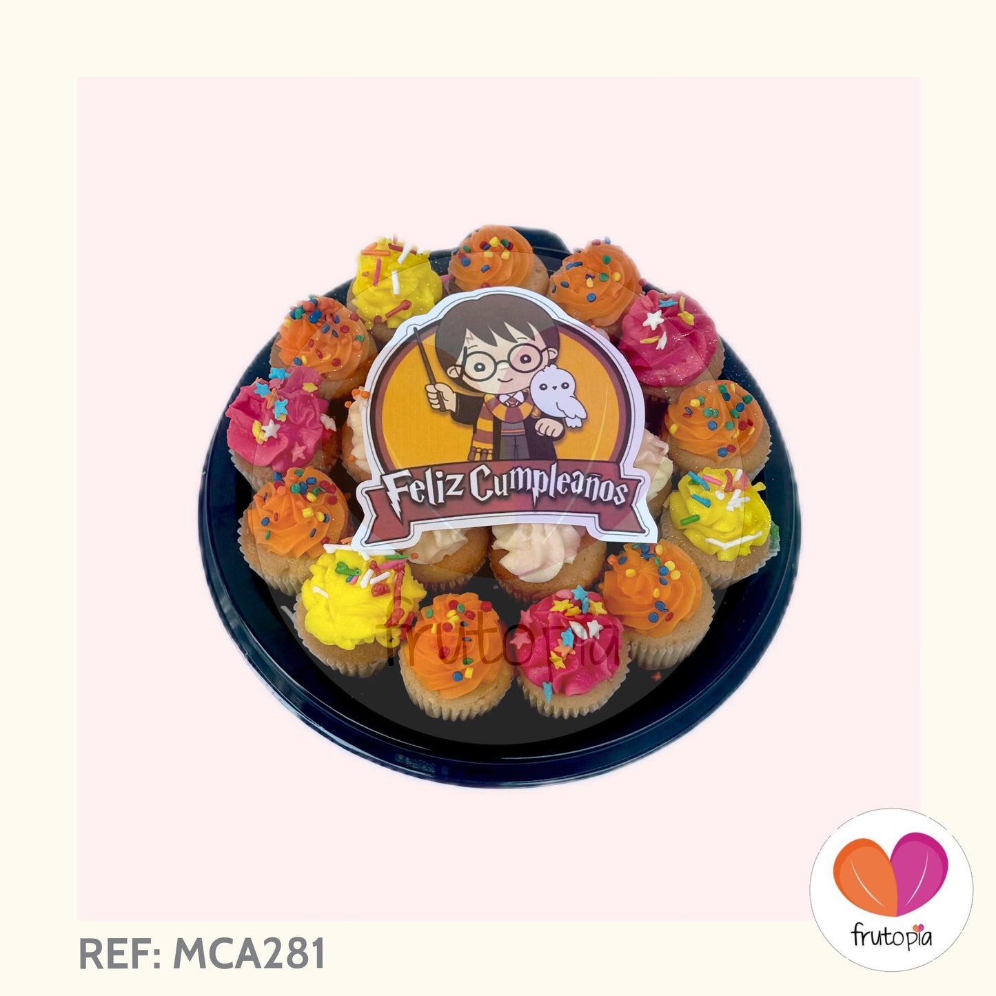 Minicupcakes CUMPLEAÑOS HARRY POTTER REF: MCA281