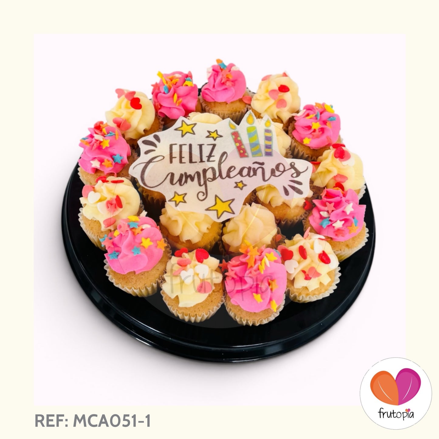 Minicupcakes CUMPLEAÑOS REF: MCA051-1