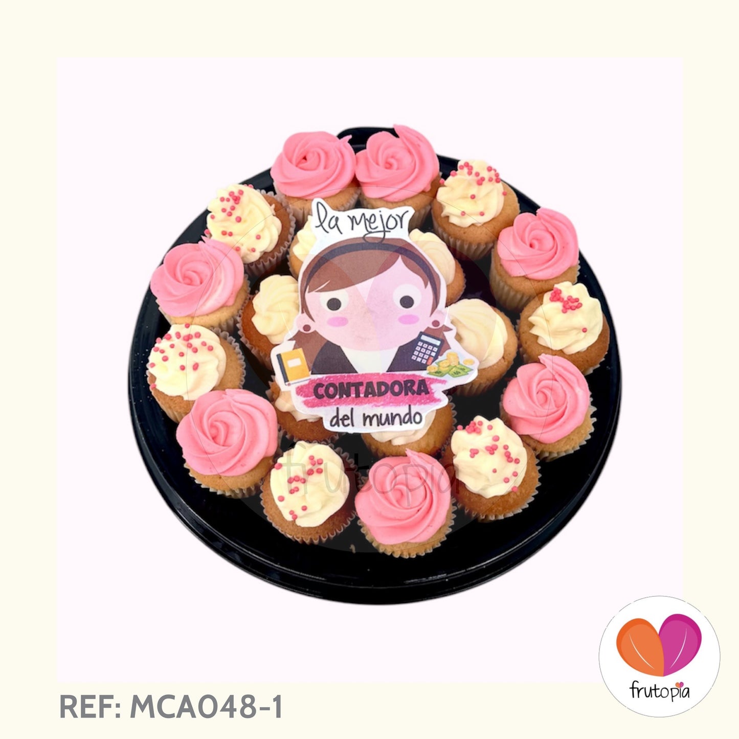 Minicupcakes LA MEJOR CONTADORA REF: MCA048-1