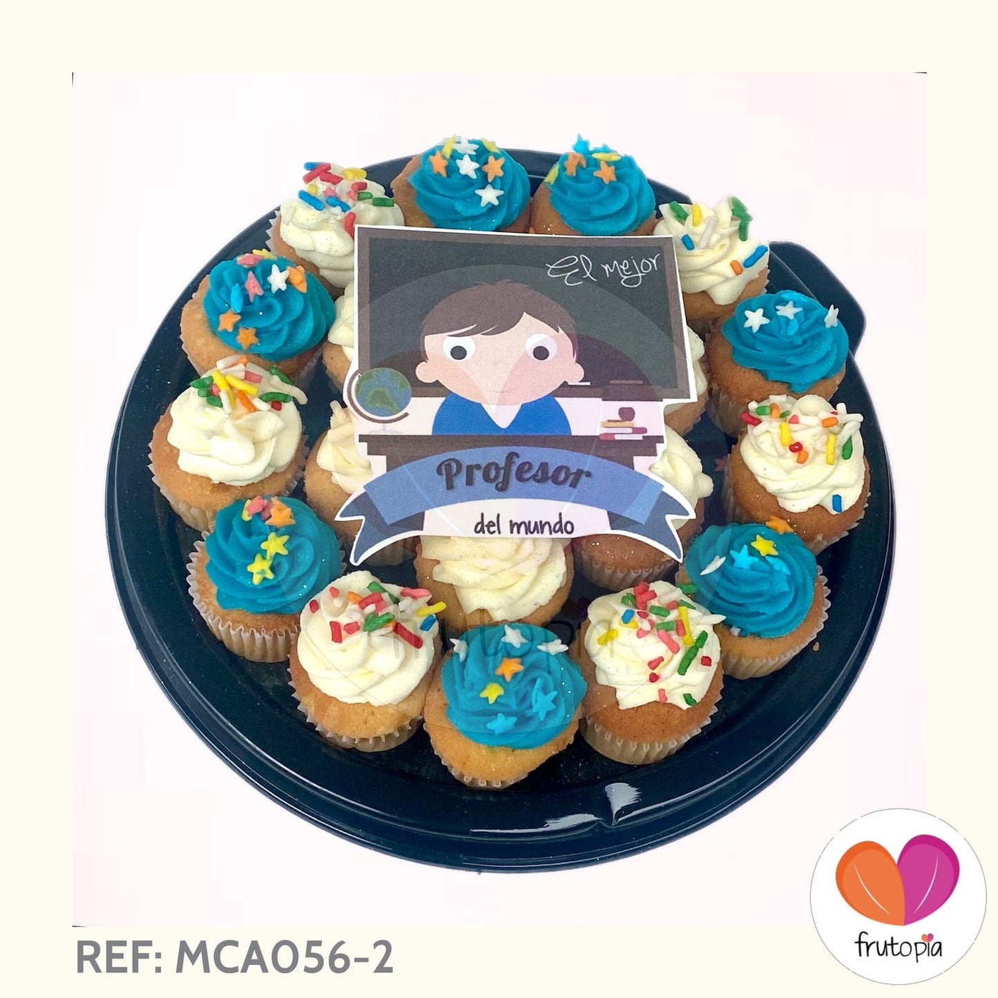 Minicupcakes EL MEJOR PROFESOR DEL MUNDO REF: MCA056-2