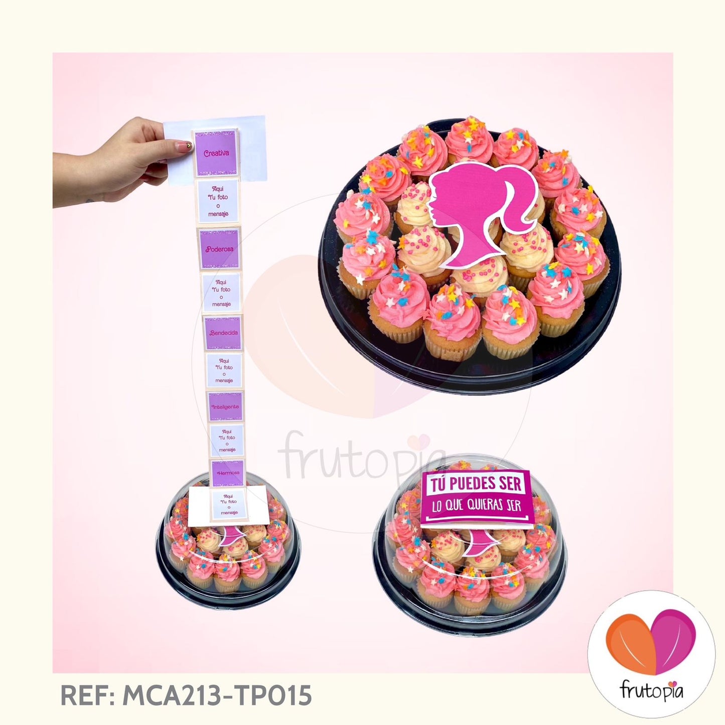 Minicupcakes BARBIE REF: MCA213-TP015