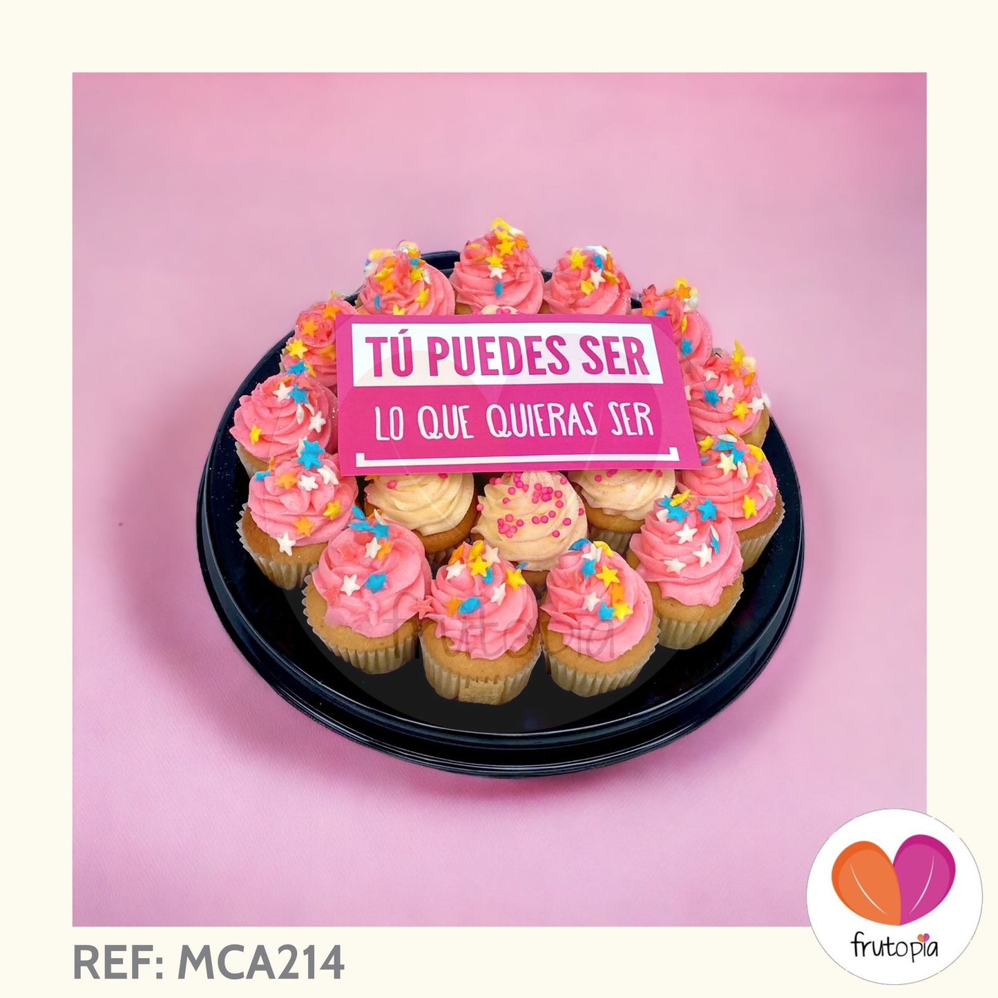 Minicupcakes BARBIE REF: MCA214 TU PUEDES SER LO QUE QUIERAS SER