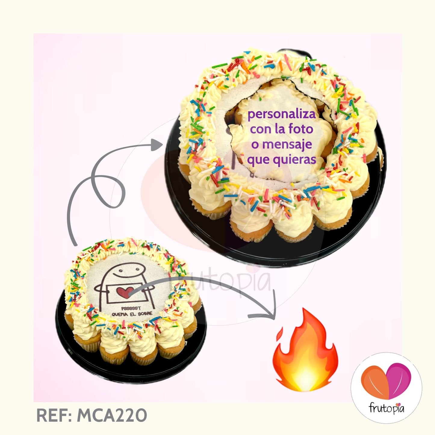 Minicupcakes BURNCAKE REF: MCA220