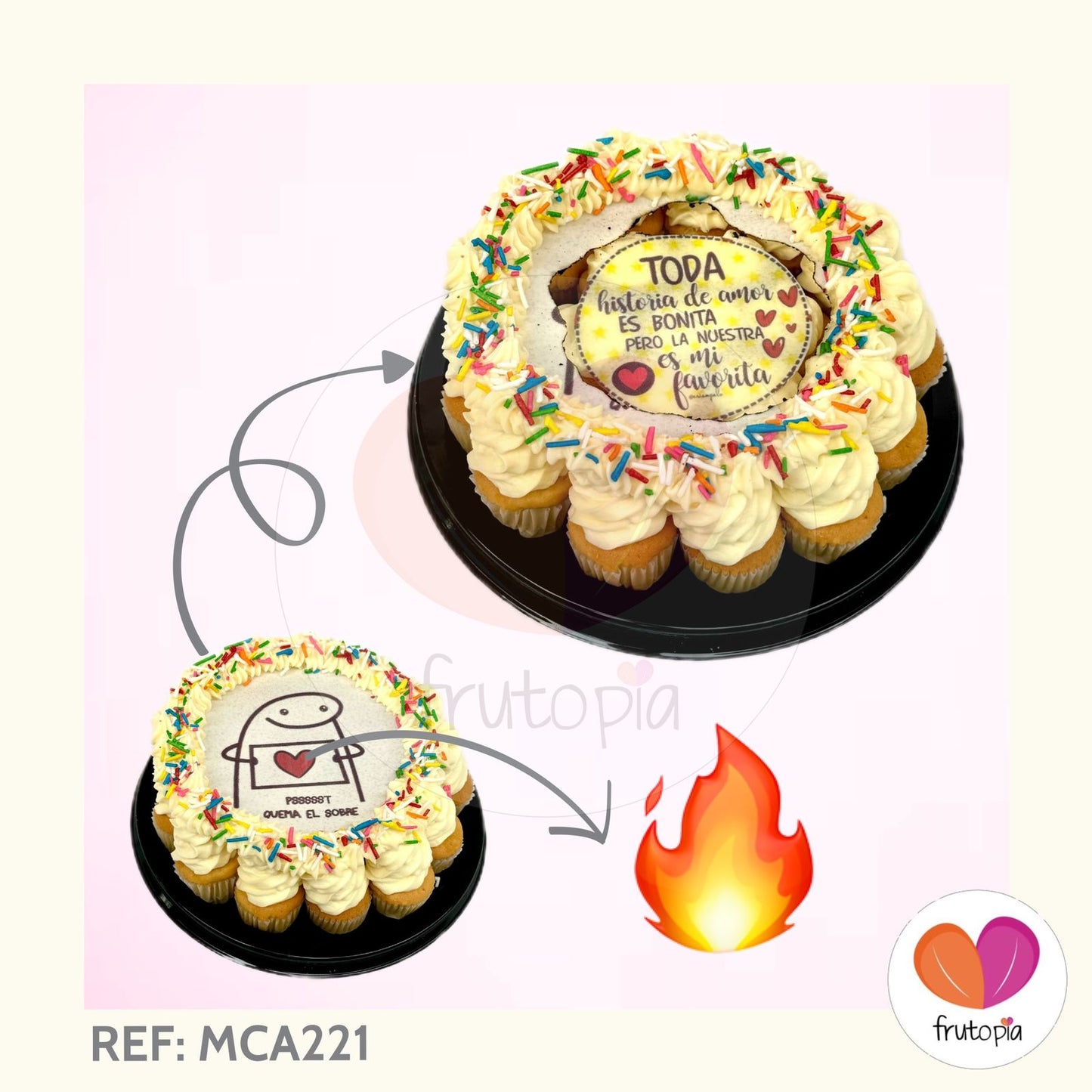 Minicupcakes BURNCAKE REF: MCA221