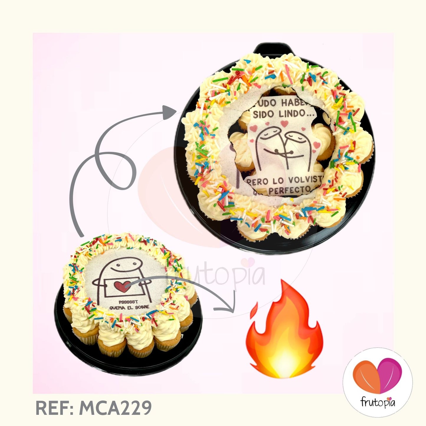Minicupcakes BURNCAKE REF: MCA229