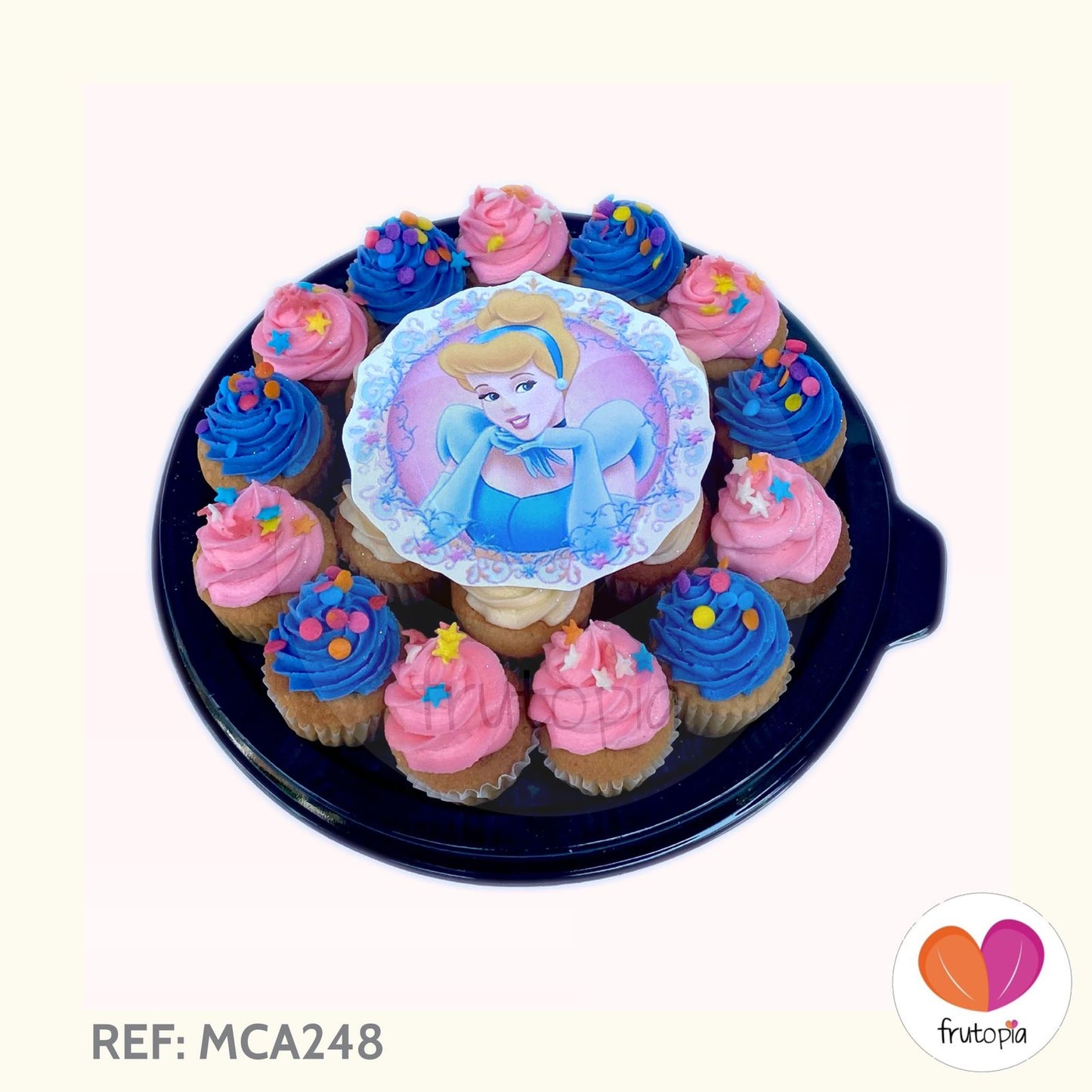 Minicupcakes CENICIENTA REF: MCA248