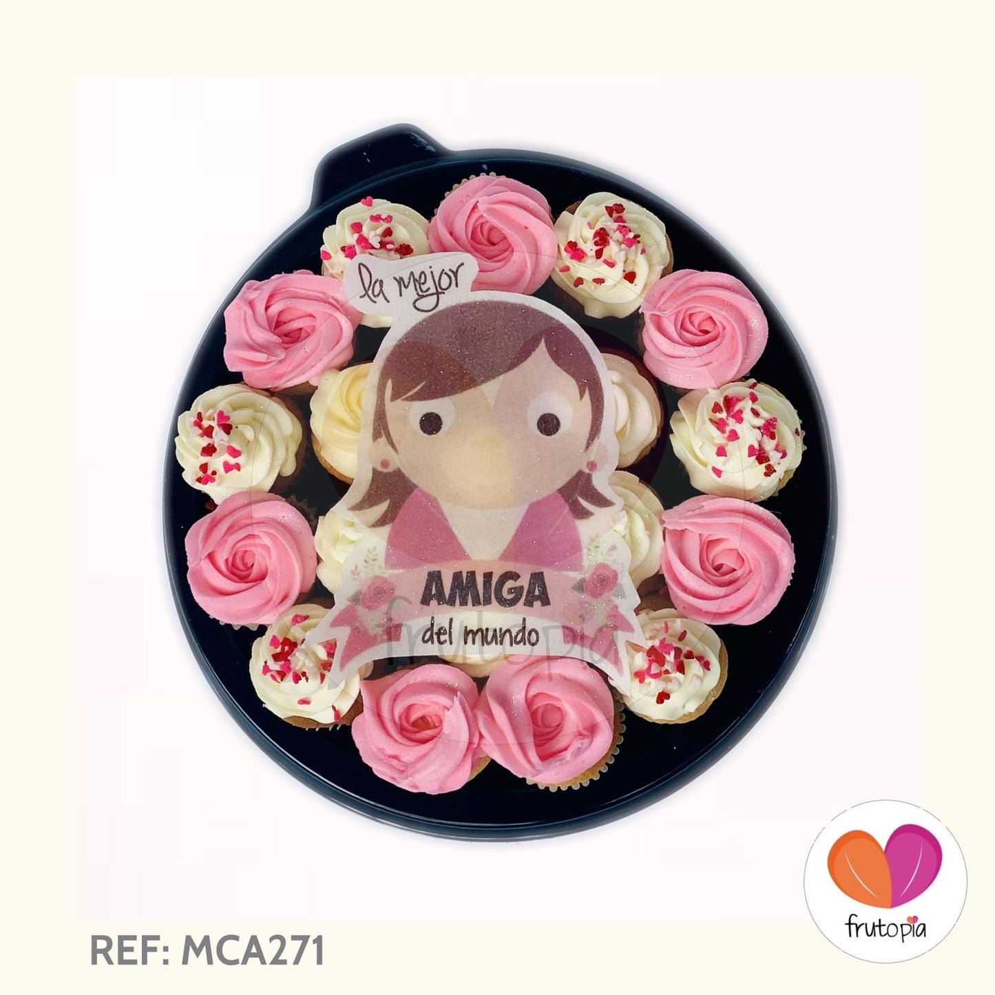 Minicupcakes LA MEJOR AMIGA DEL MUNDO REF: MCA271