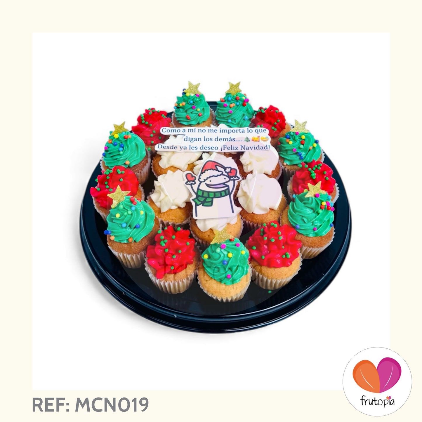Minicupcakes FELIZ NAVIDAD REF: MCN019