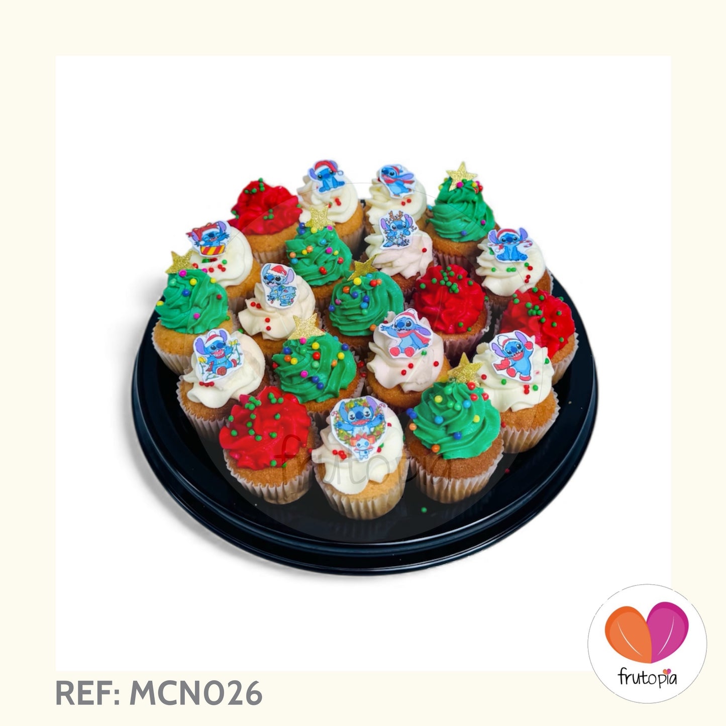 Minicupcakes NAVIDAD STITCH REF: MCN026