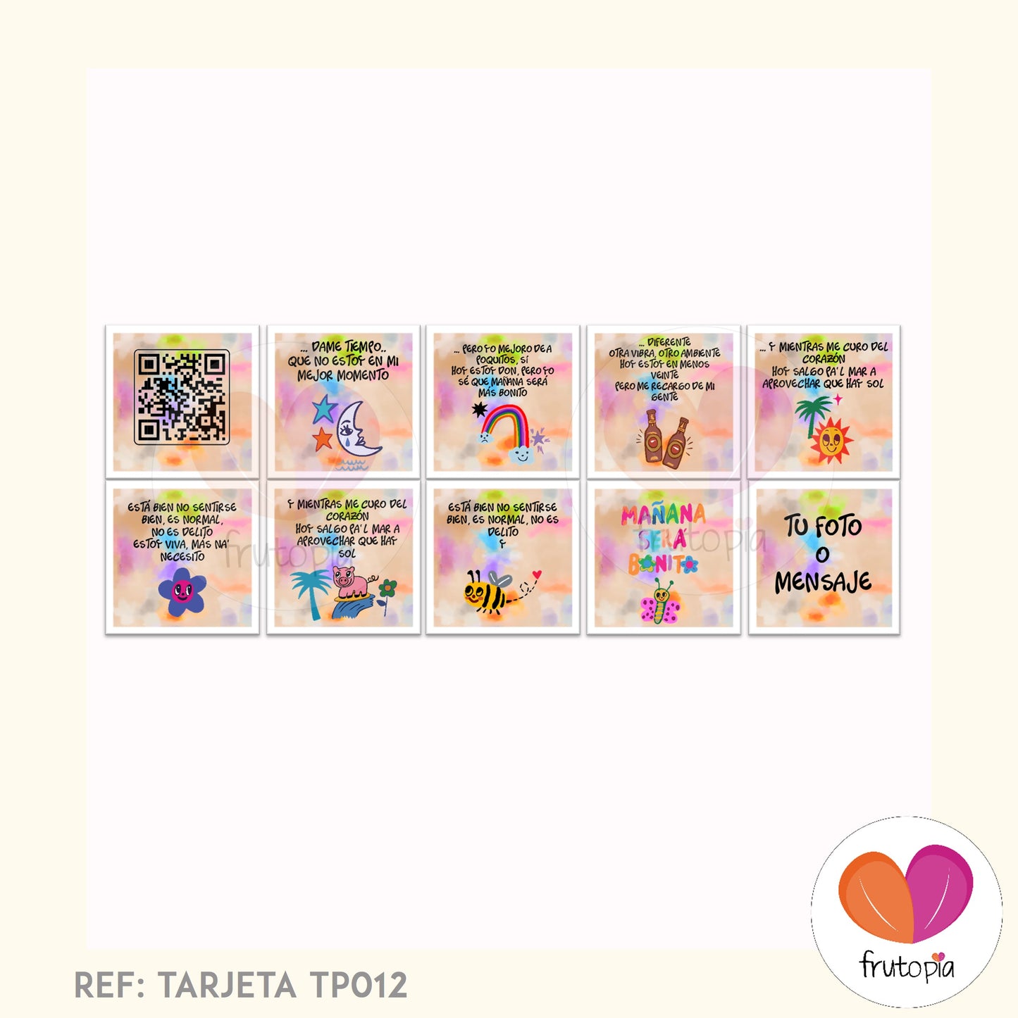 Minicupcakes KAROL G MAÑANA SERA BONITO REF: MCA212-TP012