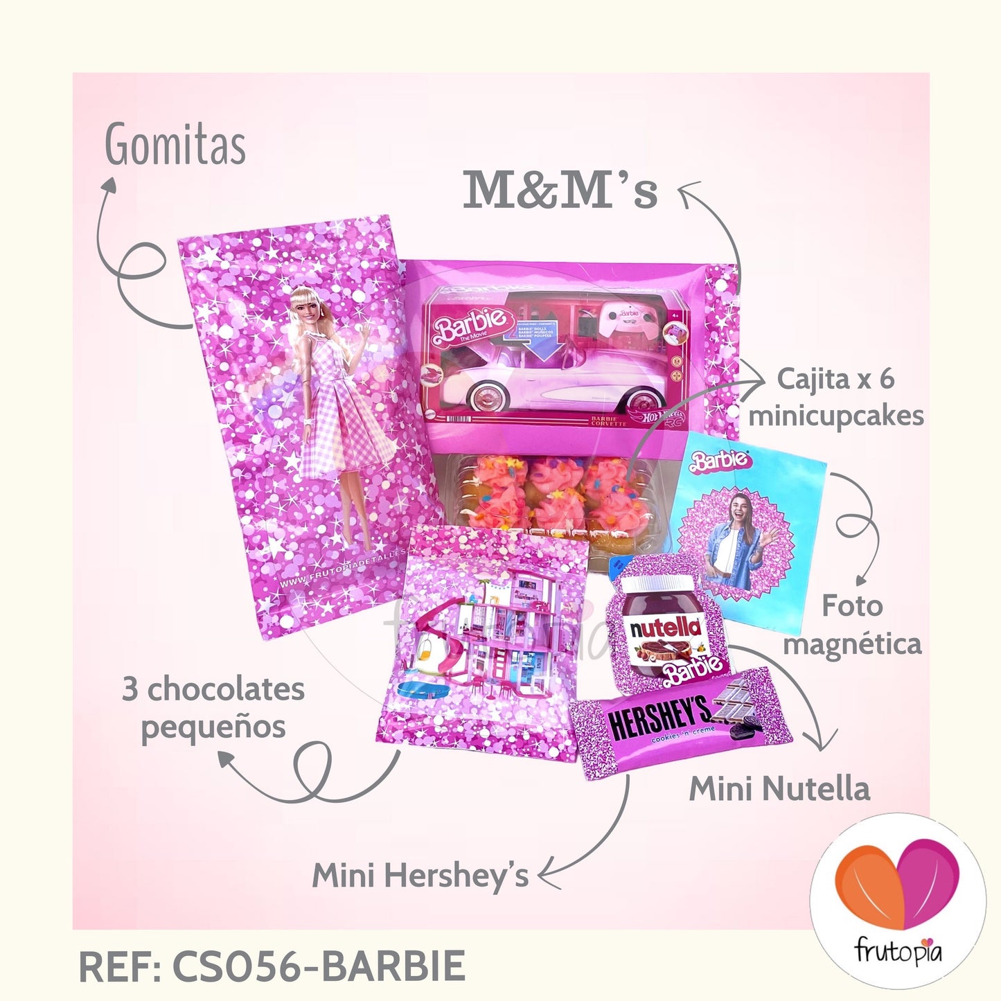 Caja Sorpresa Barbie REF: CS056