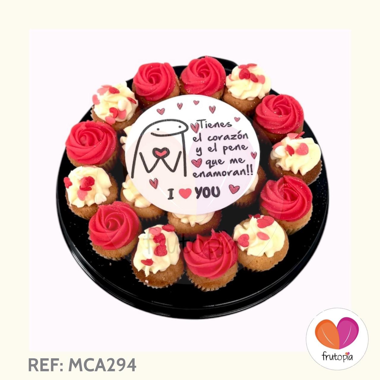 Minicupcakes AMOR REF: MCA294