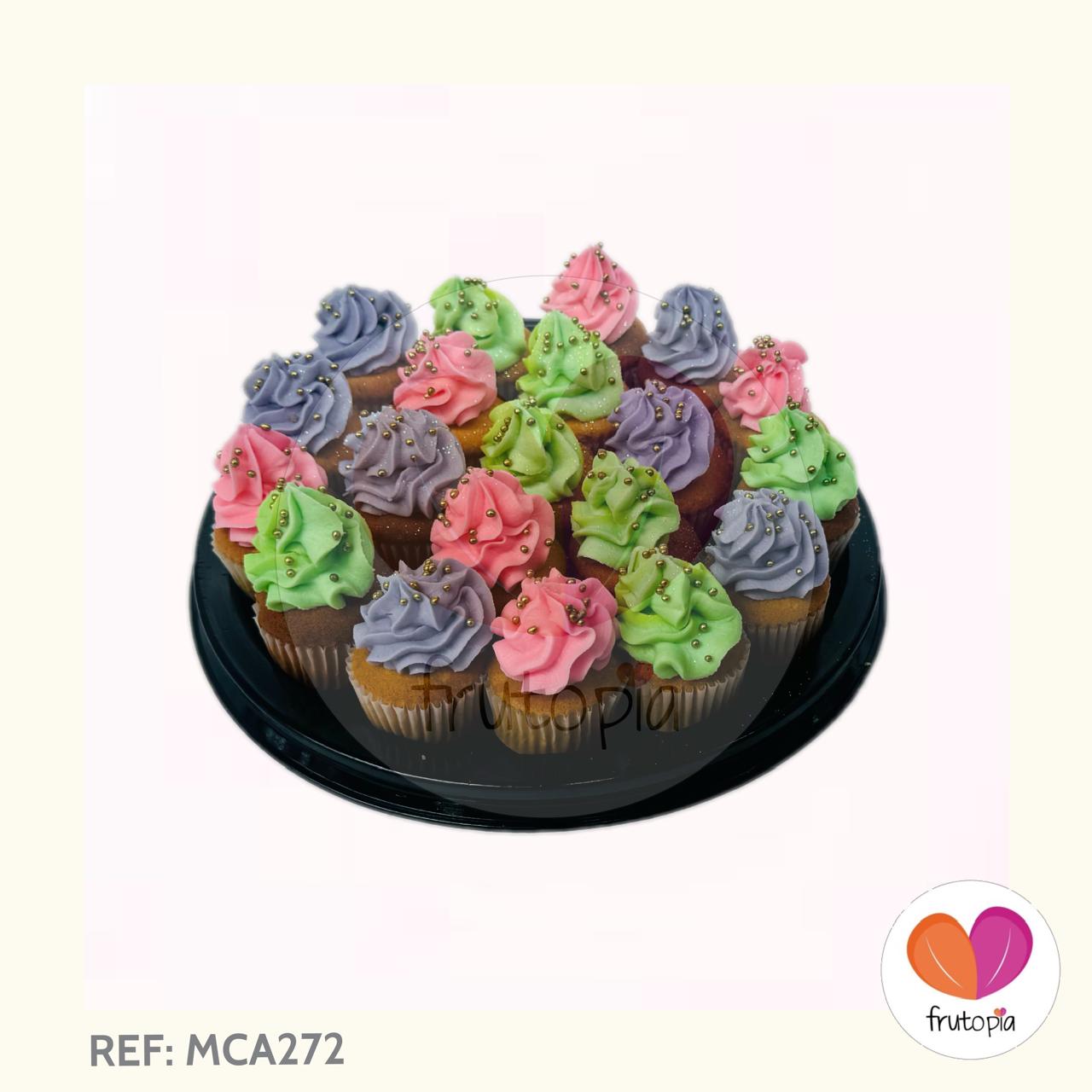 Minicupcakes COLORES PASTELES REF: MCA272