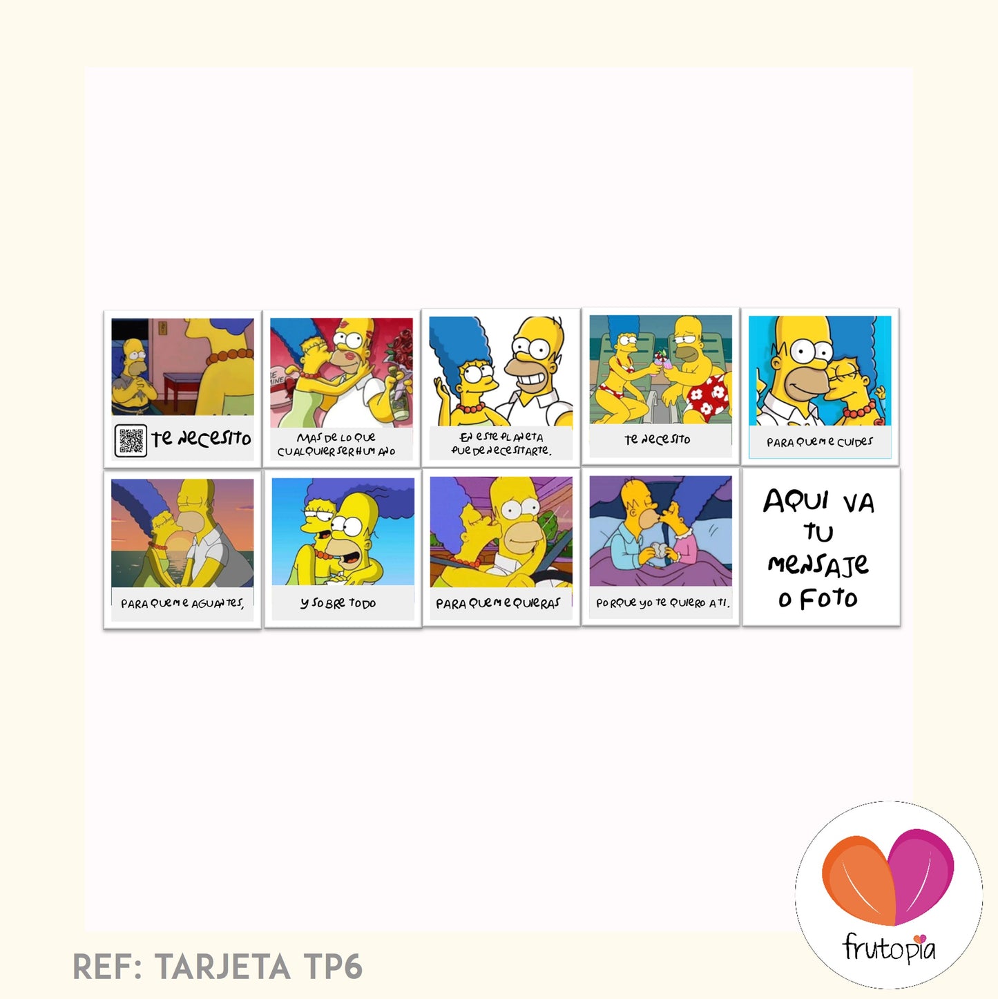 Minicupcakes HOMERO Y MARGE REF: MCA168-TP6