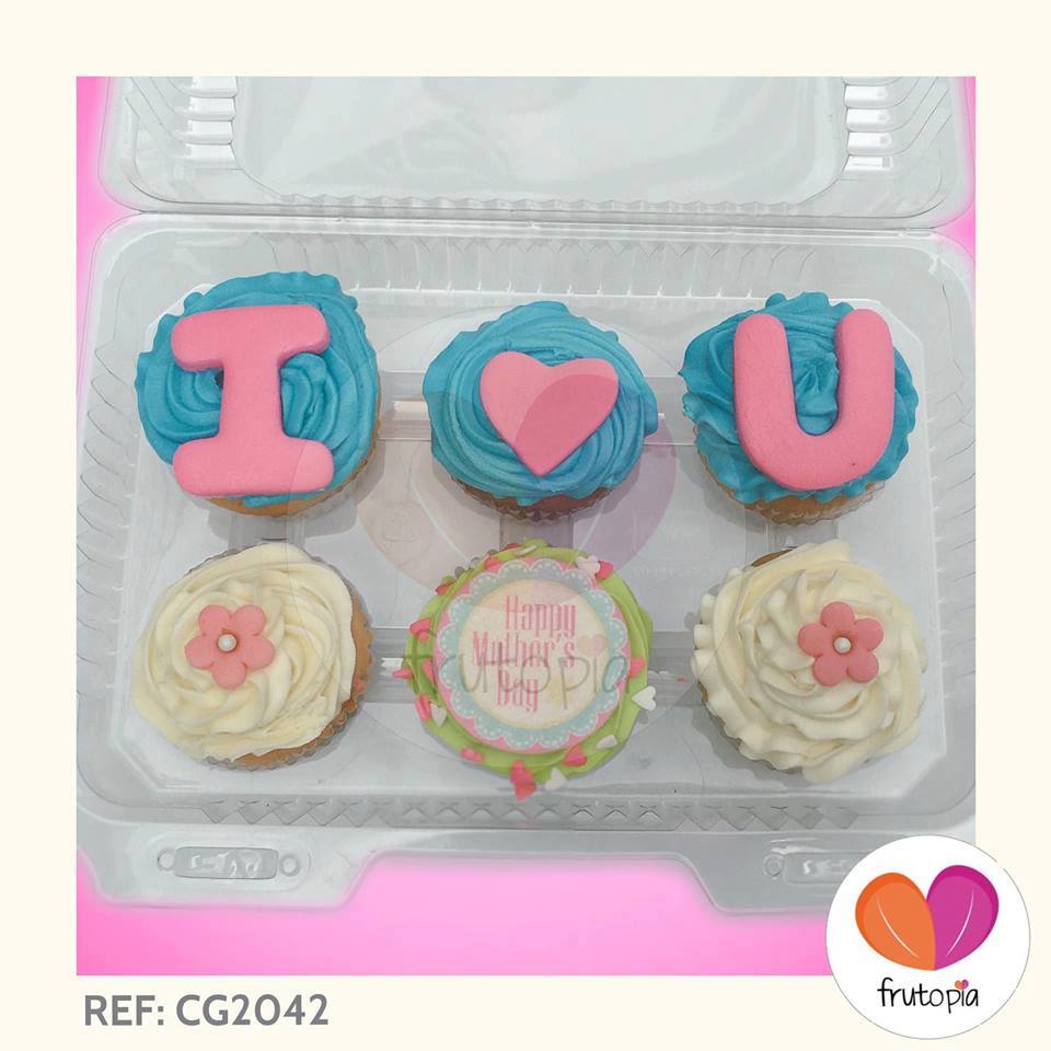 Caja x 6 cupcakes REF: CG2042