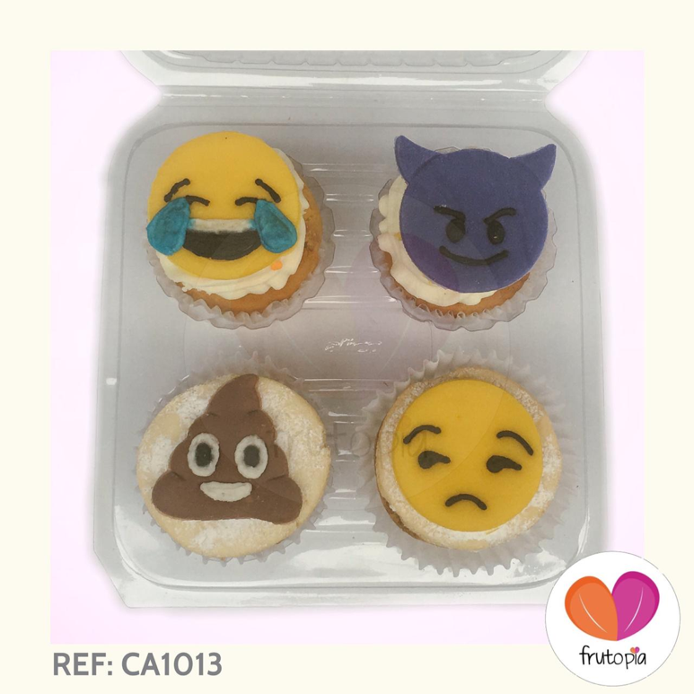 Caja de alfajores y cupcakes grandes REF: CA1013