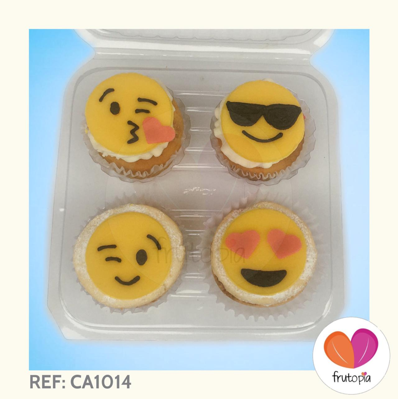 Caja de alfajores y cupcakes grandes REF: CA1014