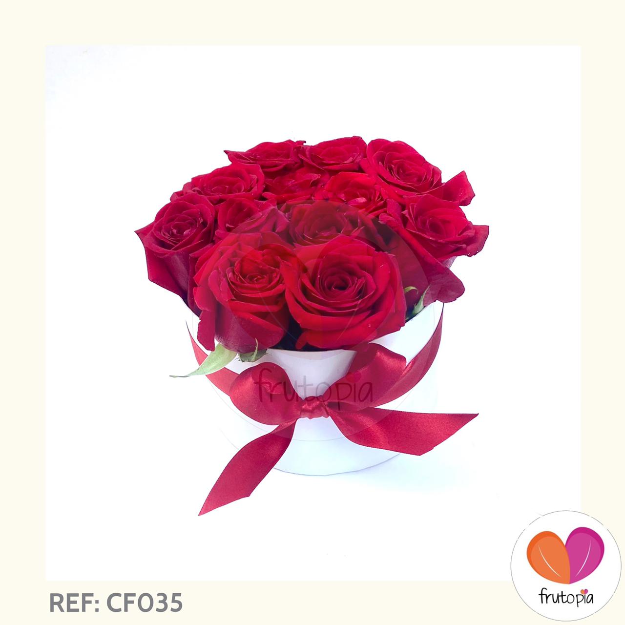 Caja con rosas REF: CF035