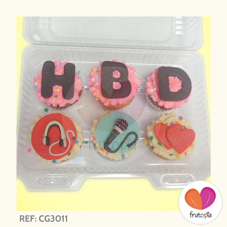 Cupcakes x 6 REF: CG3011
