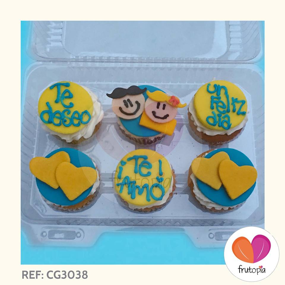 Caja x 6 cupcakes REF: CG3038