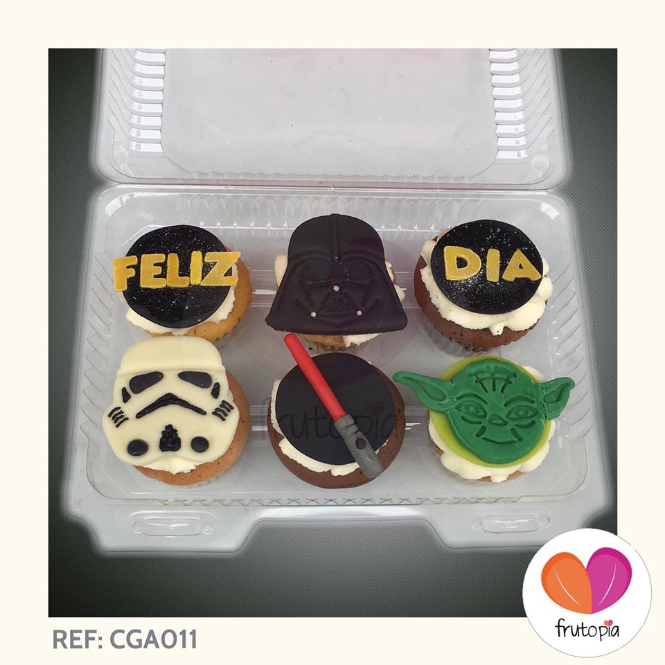 Cupcakes x 6 Star Wars REF: CGA011