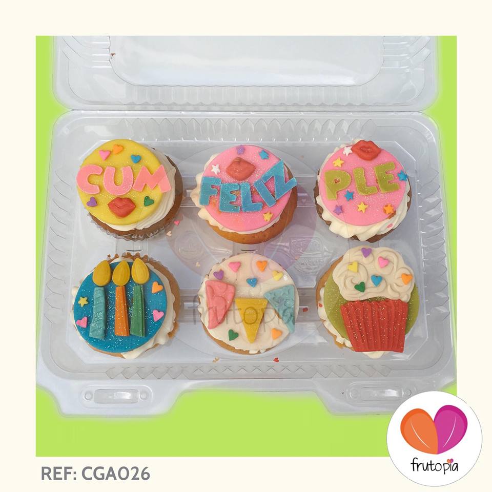 Cupcakes x 6 REF: CGA026