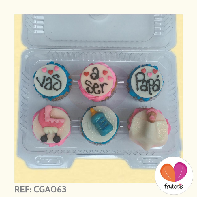 Cupcakes x 6 REF: CGA063