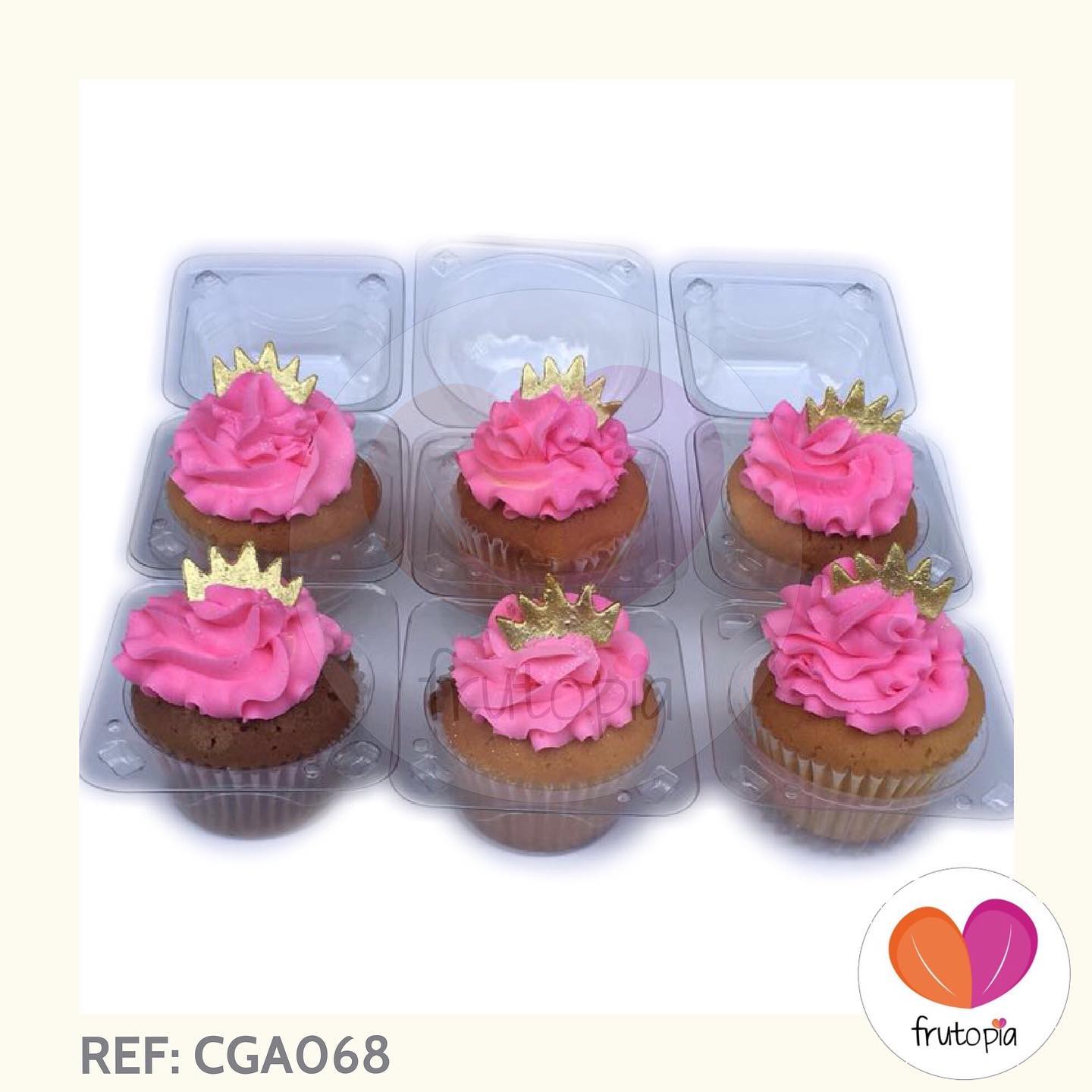 Cupcakes x 6 REF: CGA068
