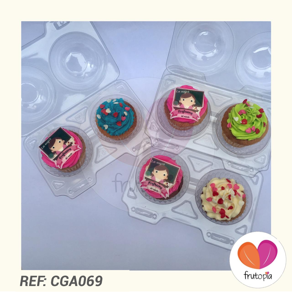 3 Cajas x 2 cupcakes c/u REF: CGA069