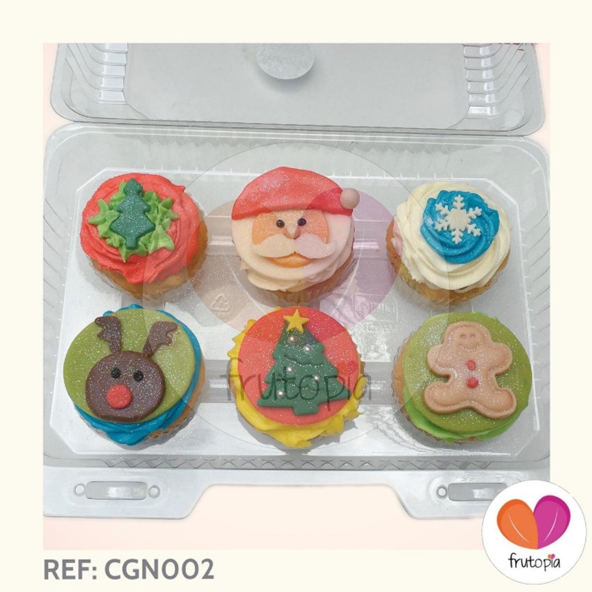 Cupcakes navideños REF: CGN002