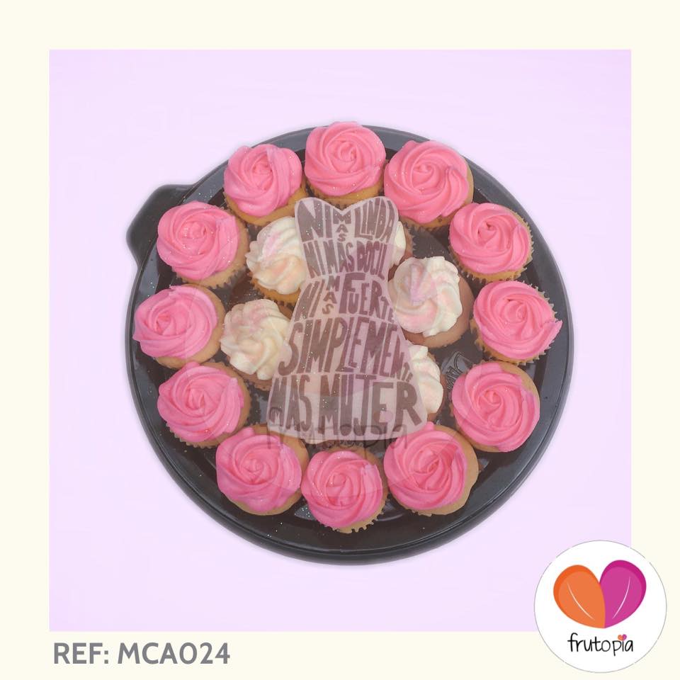 Minicupcakes DIA DE LA MUJER REF: MCA024