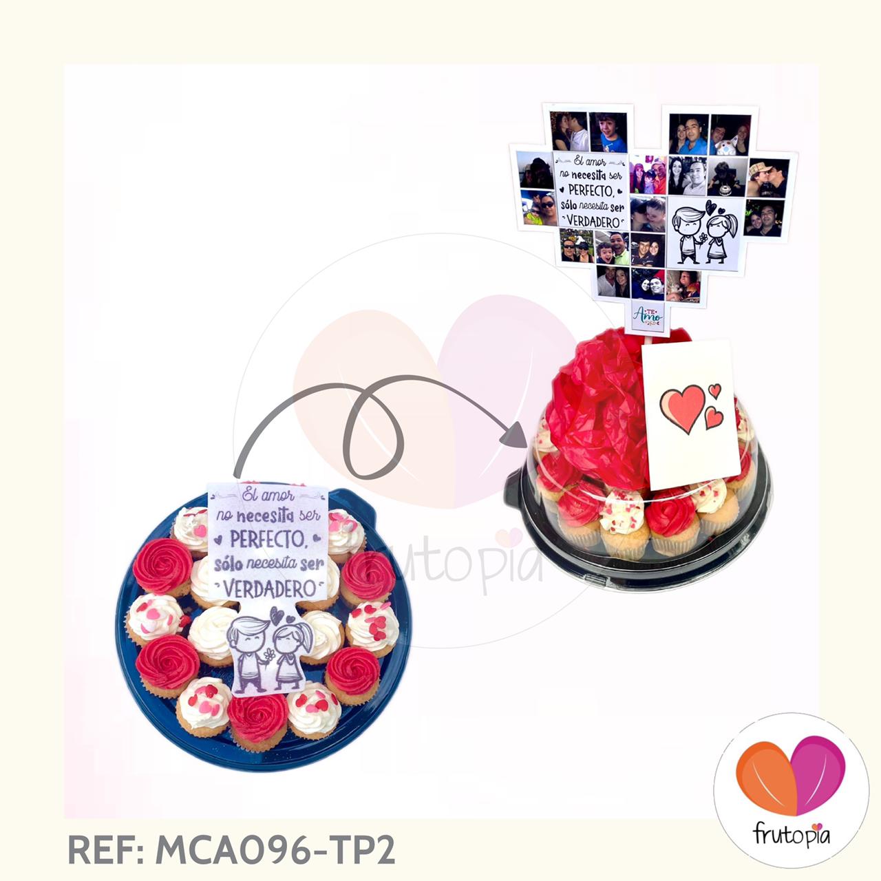Minicupcakes AMOR POSTAL MAGNETICA REF: MCA096-TP2
