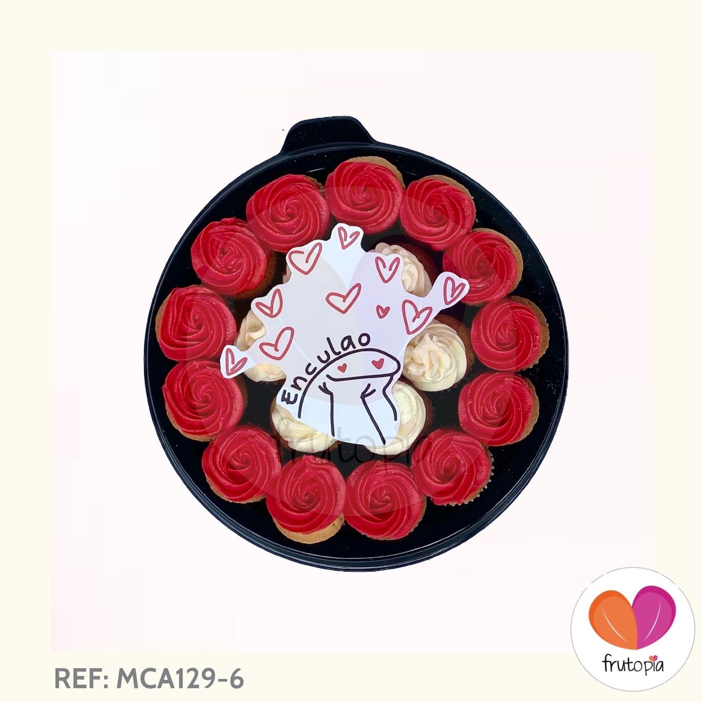 Minicupcakes FLORK ENCULAO REF: MCA129-6