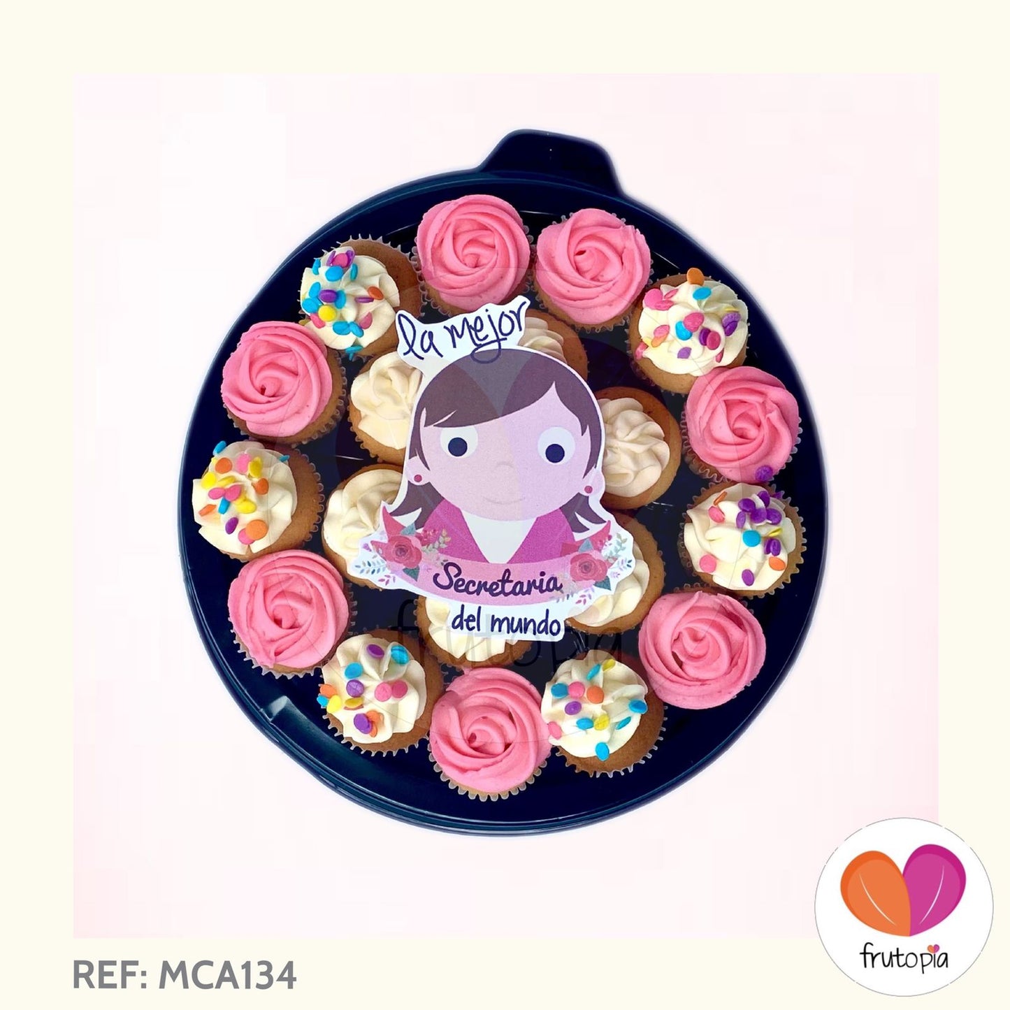 Minicupcakes LA MEJOR SECRETARIA DEL MUNDO REF: MCA134