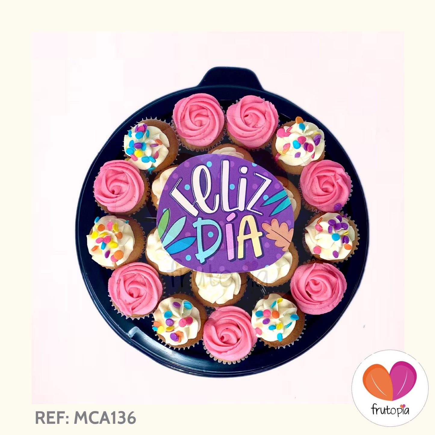 Minicupcakes FELIZ DIA REF: MCA136