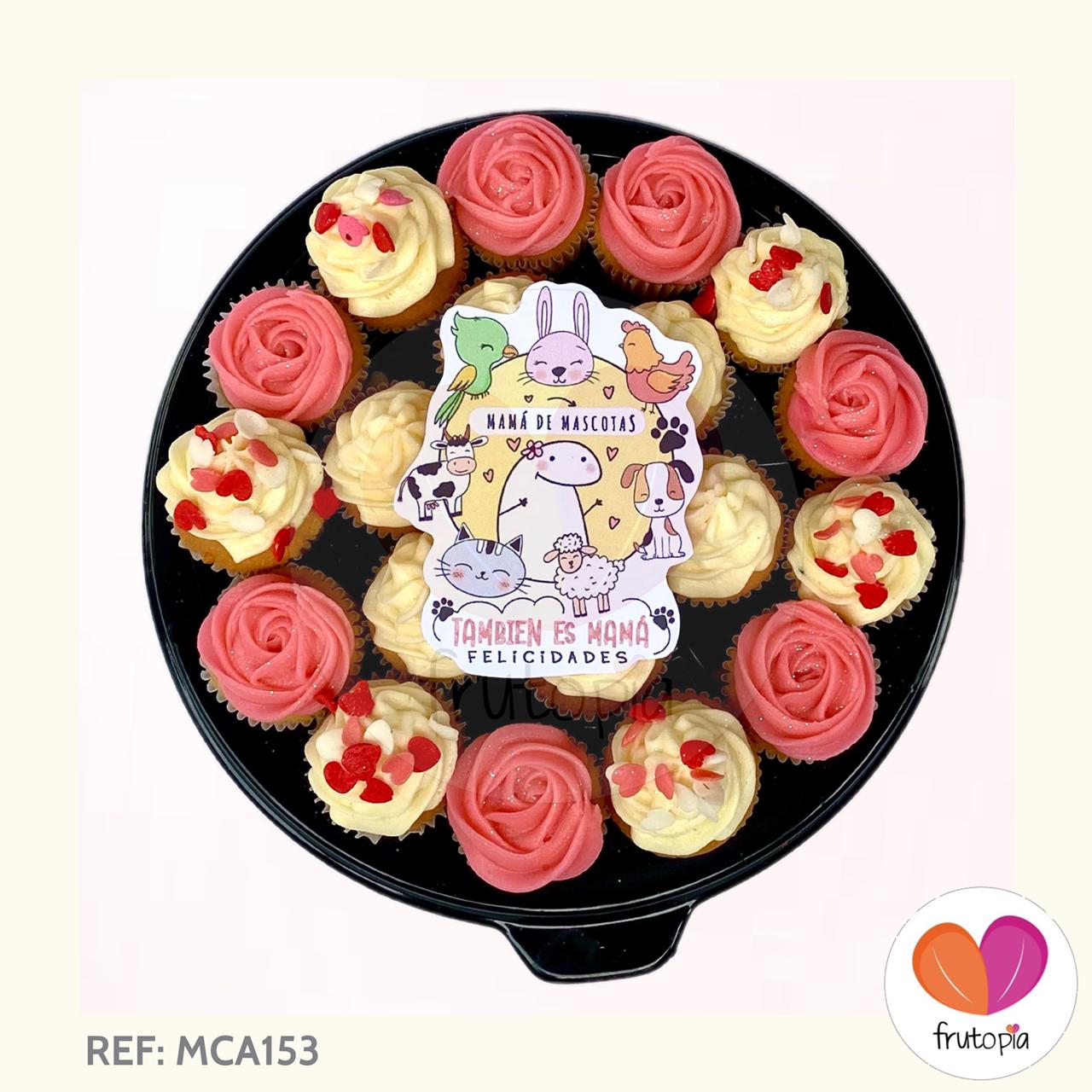 Minicupcakes MAMA DE MASCOTAS REF: MCA153