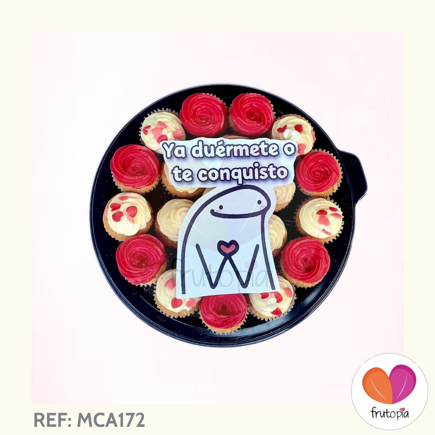 Minicupcakes "ya duérmete o te conquisto" REF: MCA172