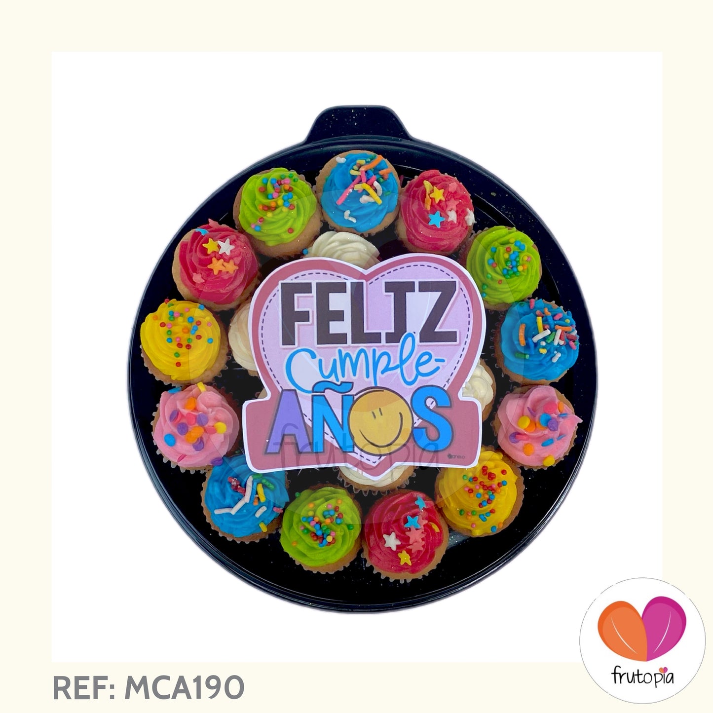 Minicupcakes CUMPLEAÑOS REF: MCA190