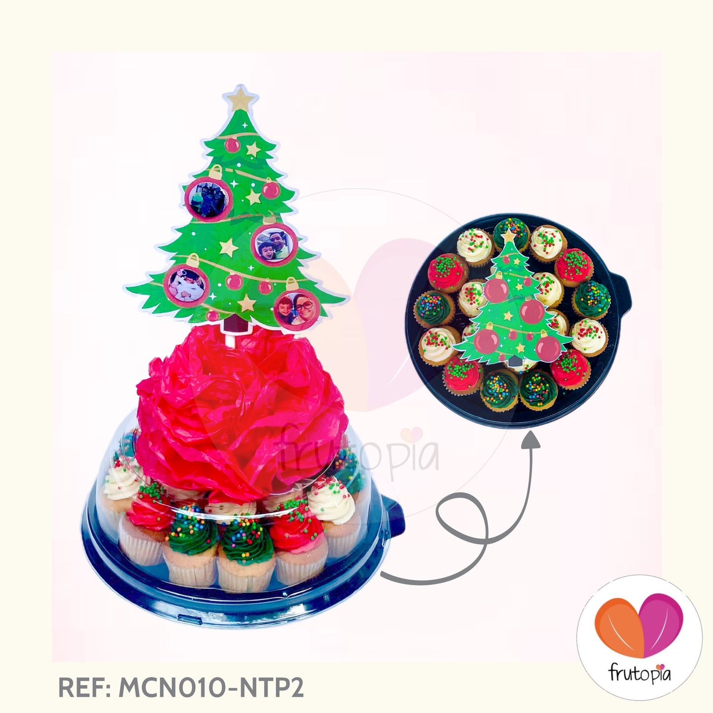 Minicupcakes NAVIDAD REF: MCN010-NTP2