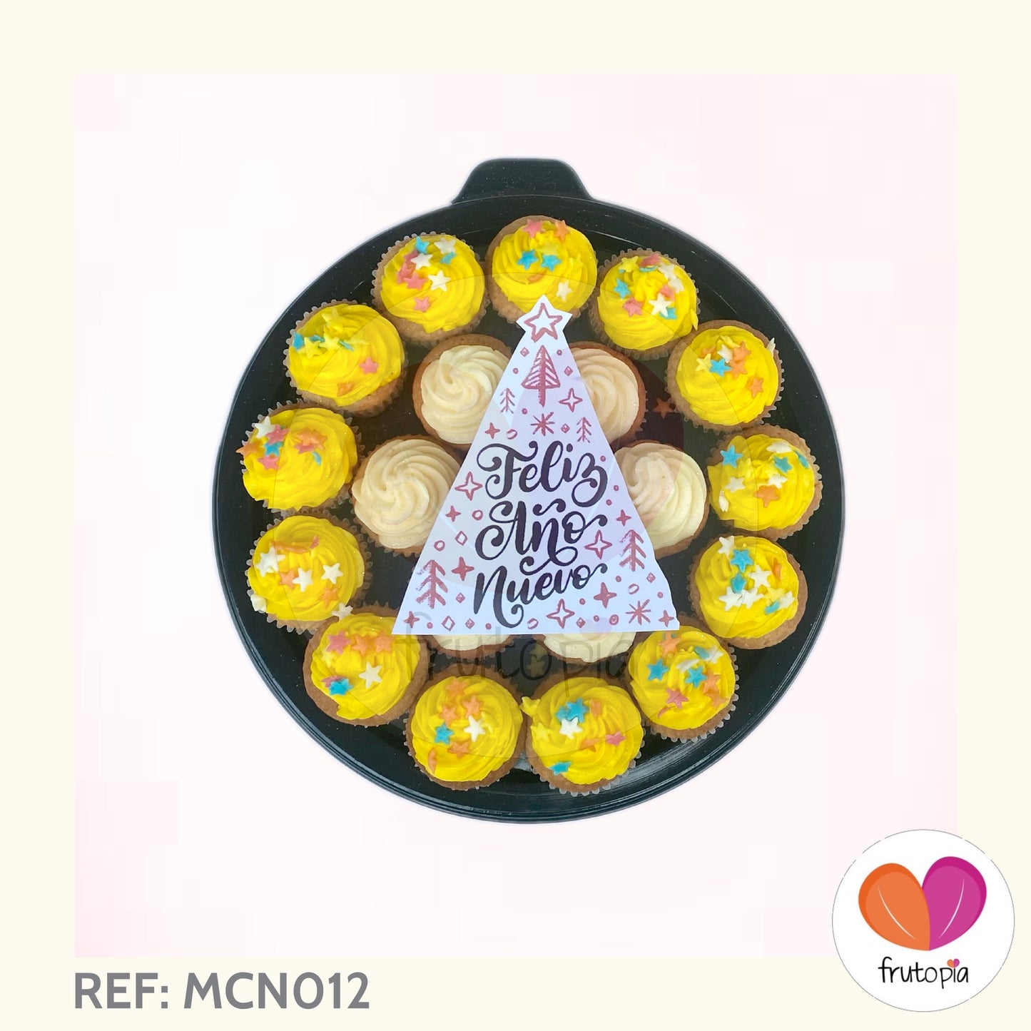 Minicupcakes FELIZ AÑO REF: MCN012