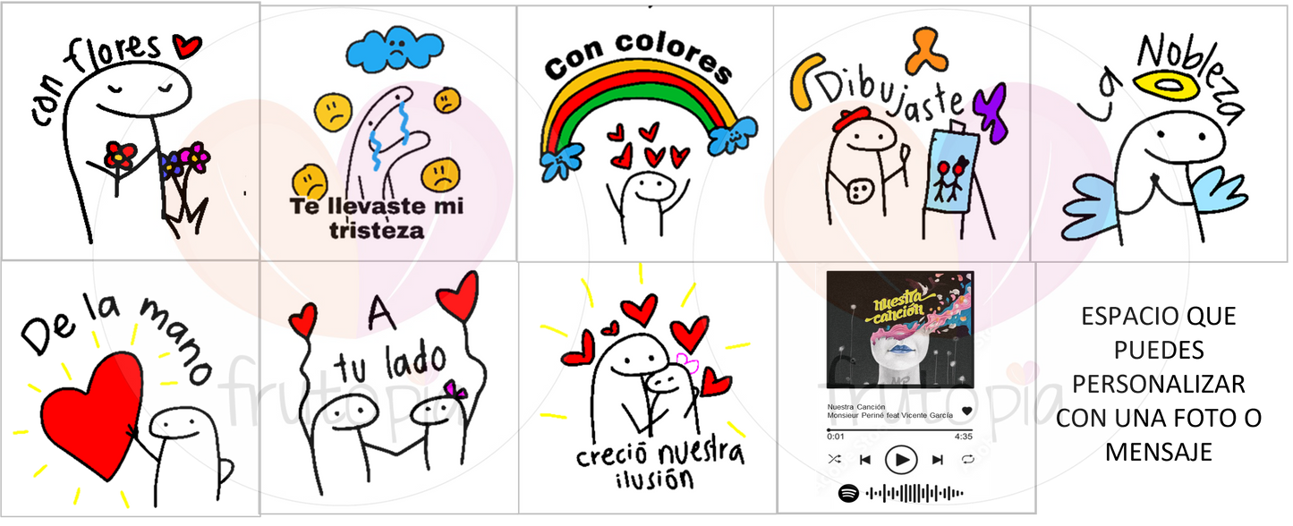 Minicupcakes FLORK REF: MCA129-5-TP3