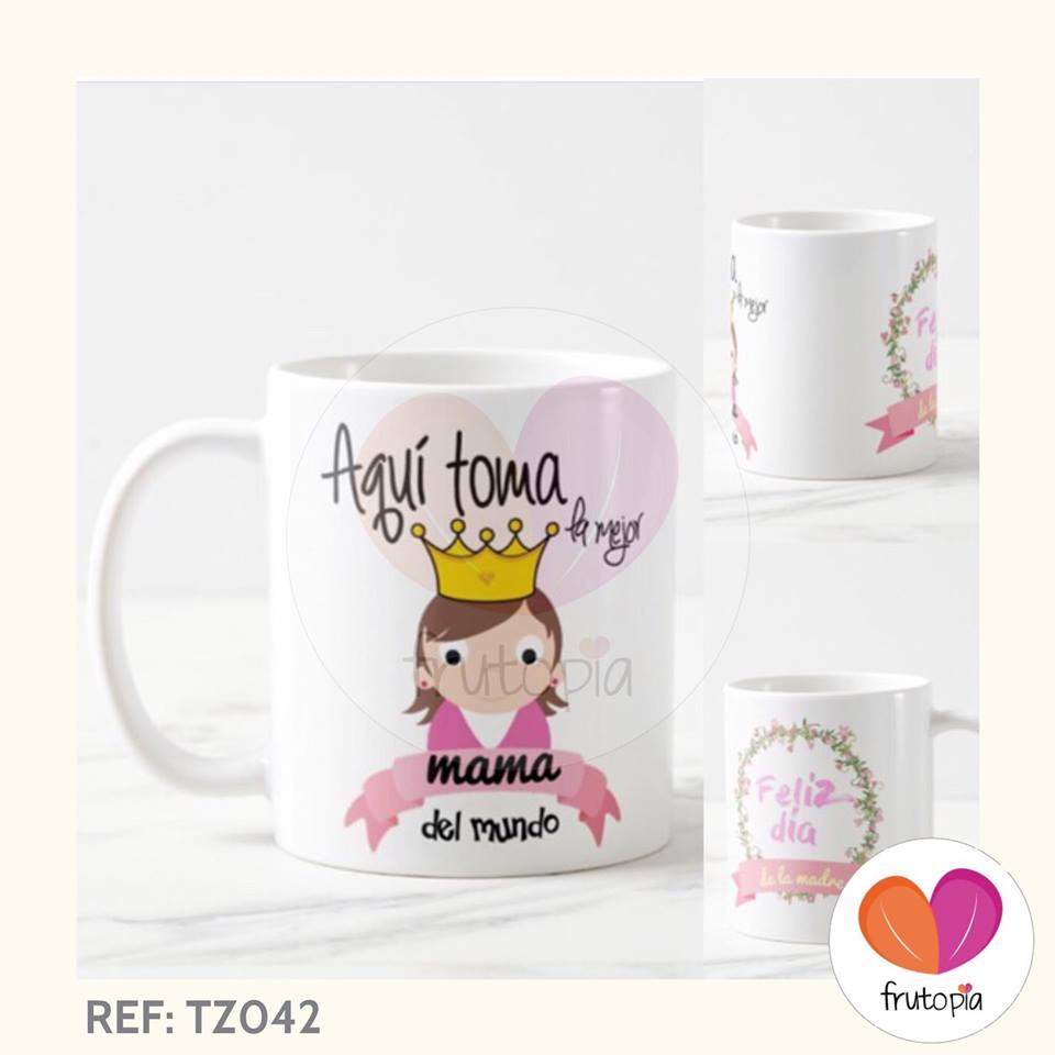 Taza Aquí toma la mejor mama del mundo REF: TZ042