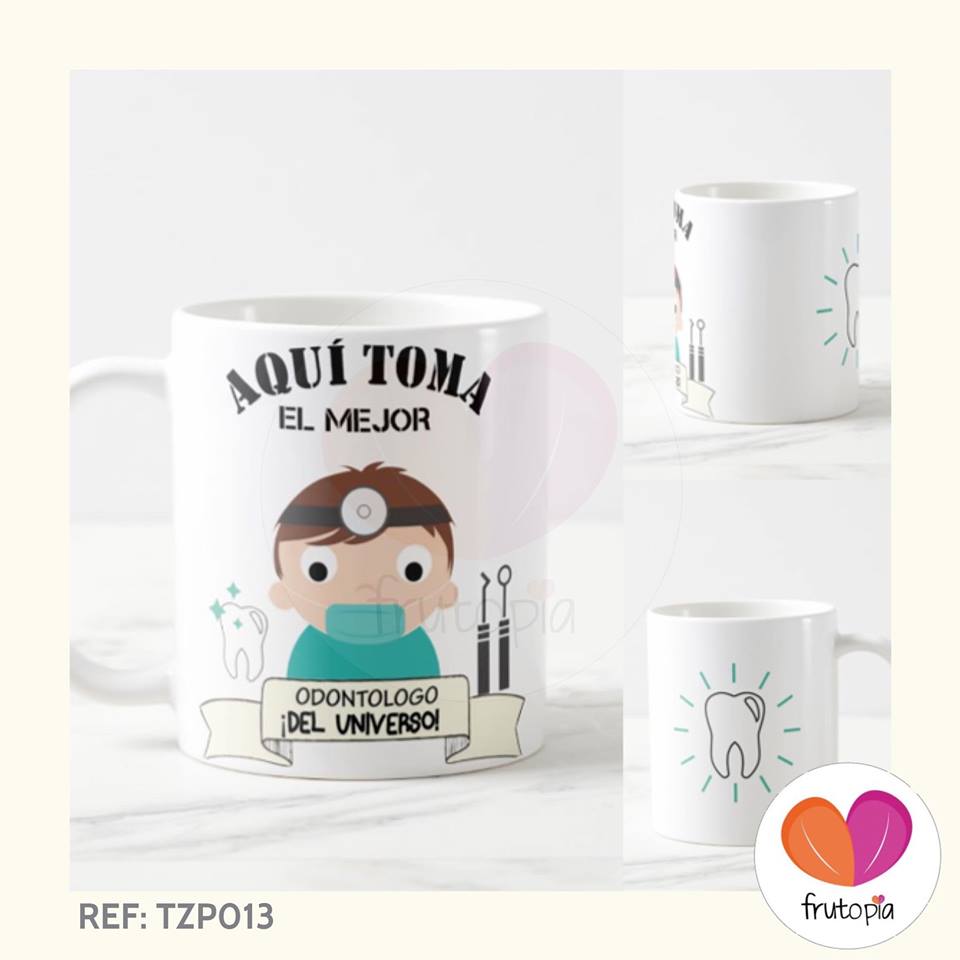Taza el mejor odontologo REF: TZP013