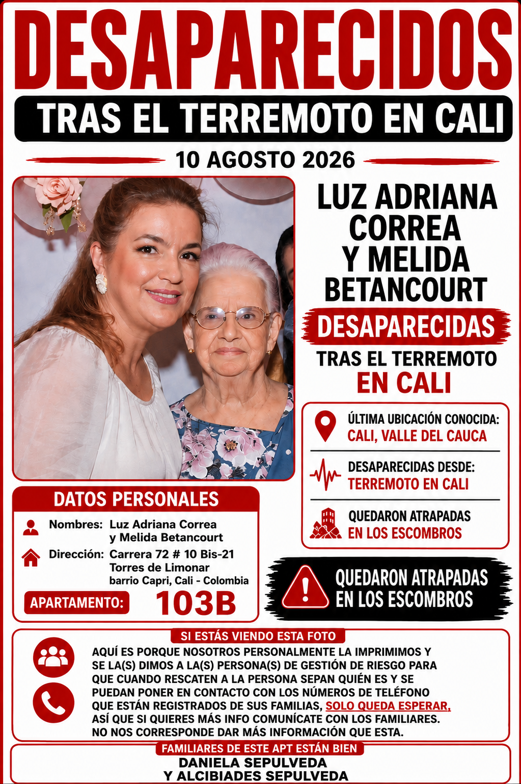 Apartamento 103B Torres de Limonar Barrio Capri, Cali - Colombia