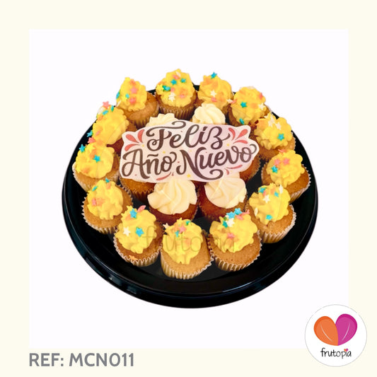 Minicupcakes FELIZ AÑO REF: MCN011