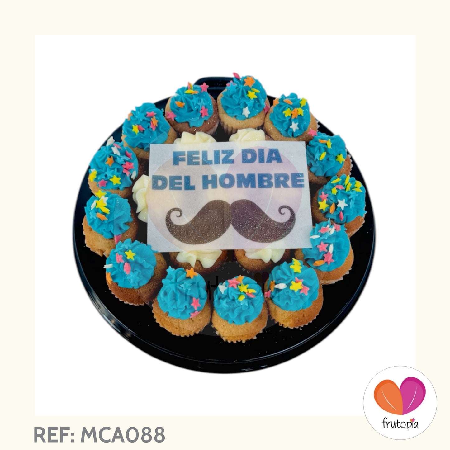 Minicupcakes DIA DEL HOMBRE REF: MCA088