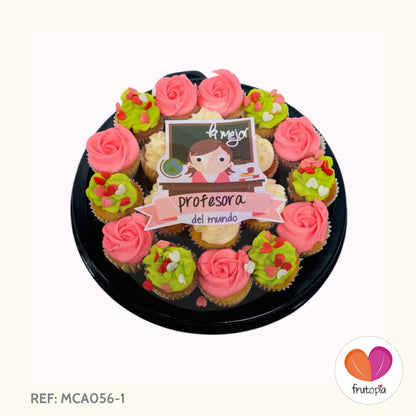 Minicupcakes LA MEJOR PROFESORA DEL MUNDO REF: MCA056