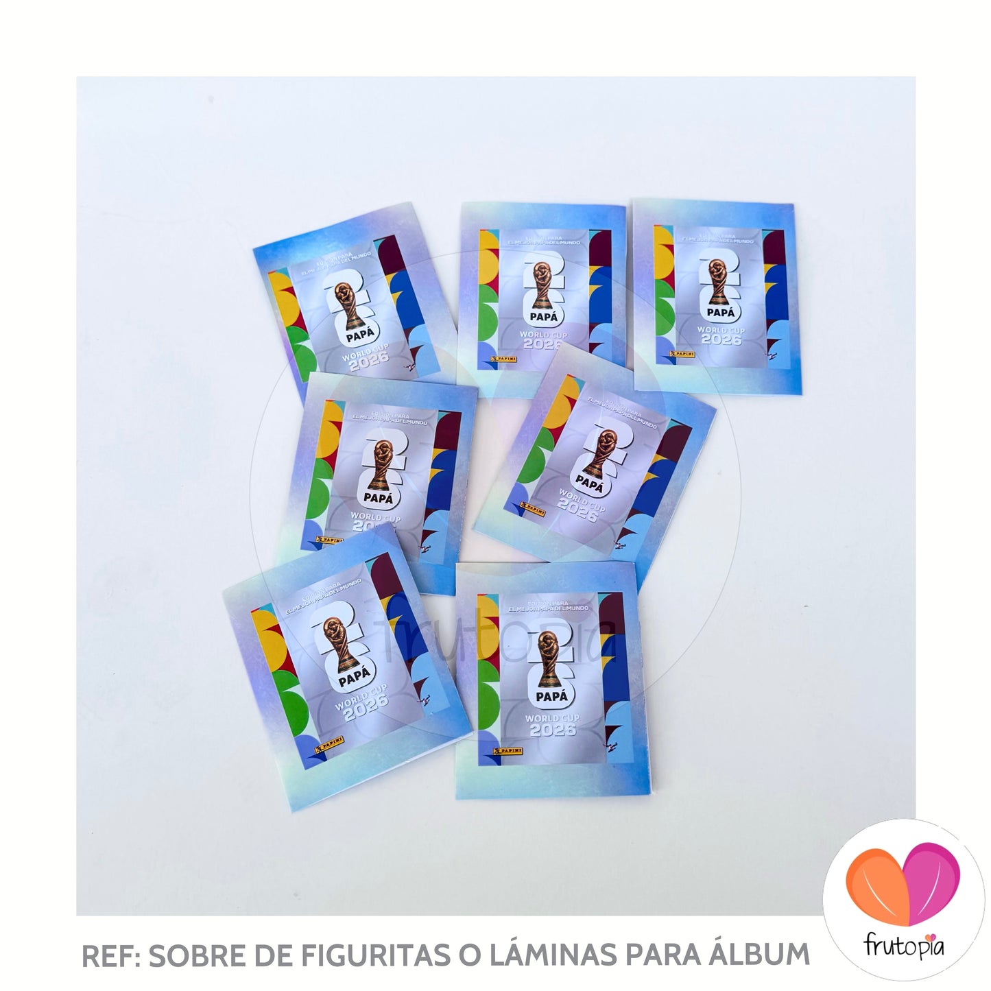 Laminas o figuritas para el álbum papa mundial